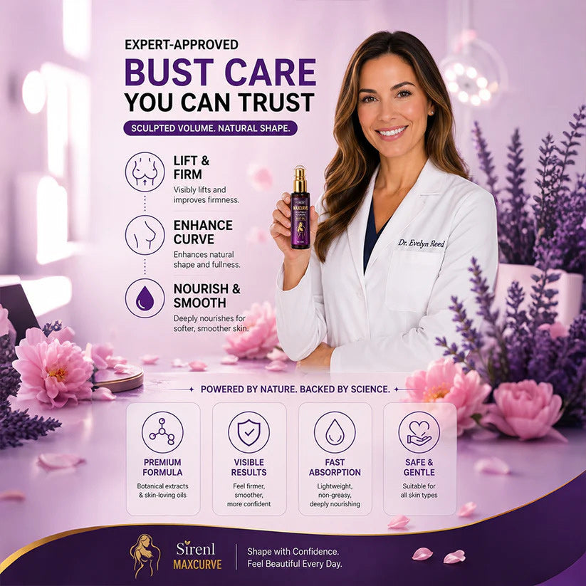 MaxCurve Multi-Zone Sculpting Oil – Lift, Volume & Curve for Bust & Butt