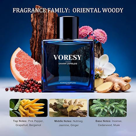 Gentlemen’s Fragrance Set with Marine Perfume, Club Gent’s Aroma & JADE BREEZE Cologne
