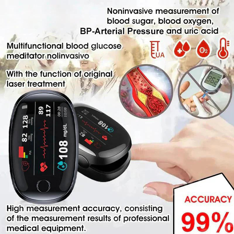🔥Final 3 Hours : Only Limited Stock Left🏆LUMIVO™ Non-Invasive Blood Glucose Meter 99.9% Accuracy （Mayo Clinic Recommended）