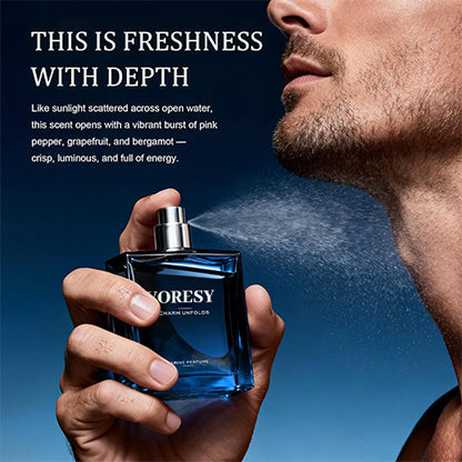 Gentlemen’s Fragrance Set with Marine Perfume, Club Gent’s Aroma & JADE BREEZE Cologne
