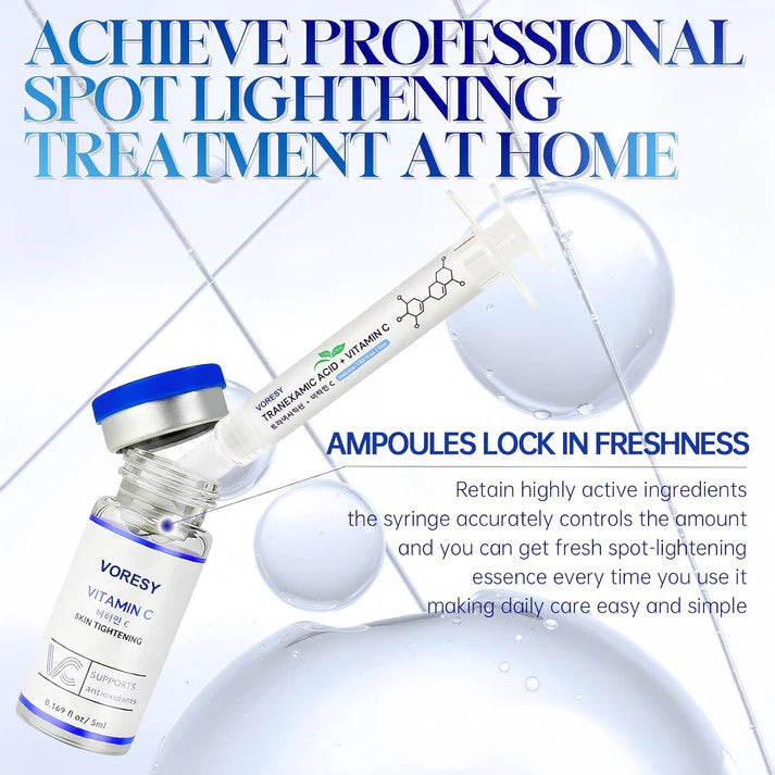 Tranexamic Acid + Golden Vitamin C Brightening Serum for Hyperpigmentation, Hydration & Anti-Aging
