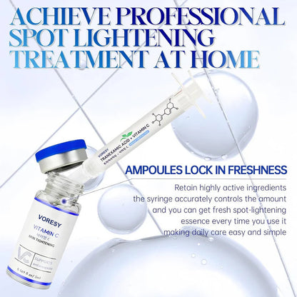 Tranexamic Acid + Golden Vitamin C Brightening Serum for Hyperpigmentation, Hydration & Anti-Aging