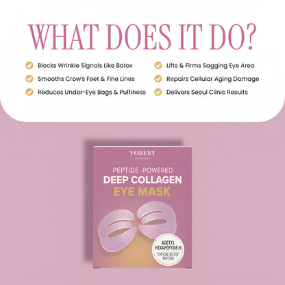 Peptide-Powered Deep Collagen Eye Mask