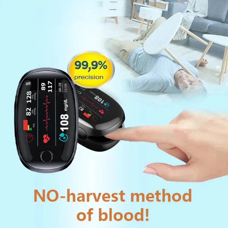 🔥Final 3 Hours : Only Limited Stock Left🏆LUMIVO™ Non-Invasive Blood Glucose Meter 99.9% Accuracy （Mayo Clinic Recommended）