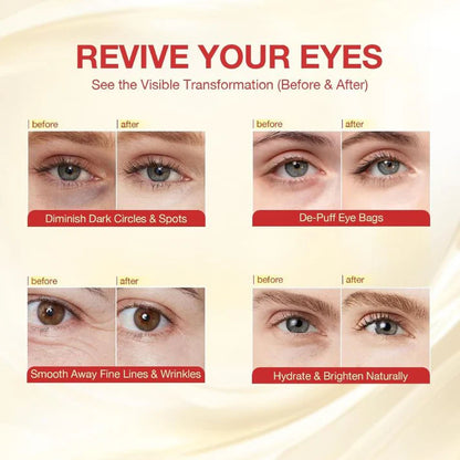 Peptide-Powered Deep Collagen Eye Mask