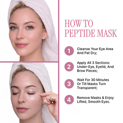 Peptide-Powered Deep Collagen Eye Mask