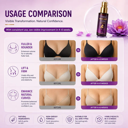 MaxCurve Multi-Zone Sculpting Oil – Lift, Volume & Curve for Bust & Butt
