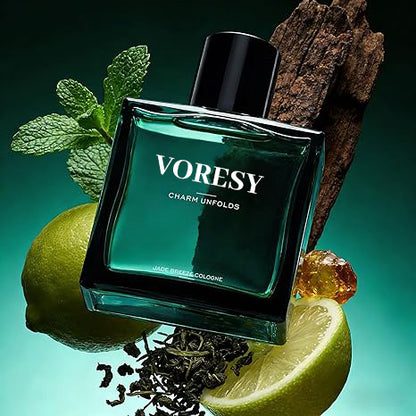 Gentlemen’s Fragrance Set with Marine Perfume, Club Gent’s Aroma & JADE BREEZE Cologne