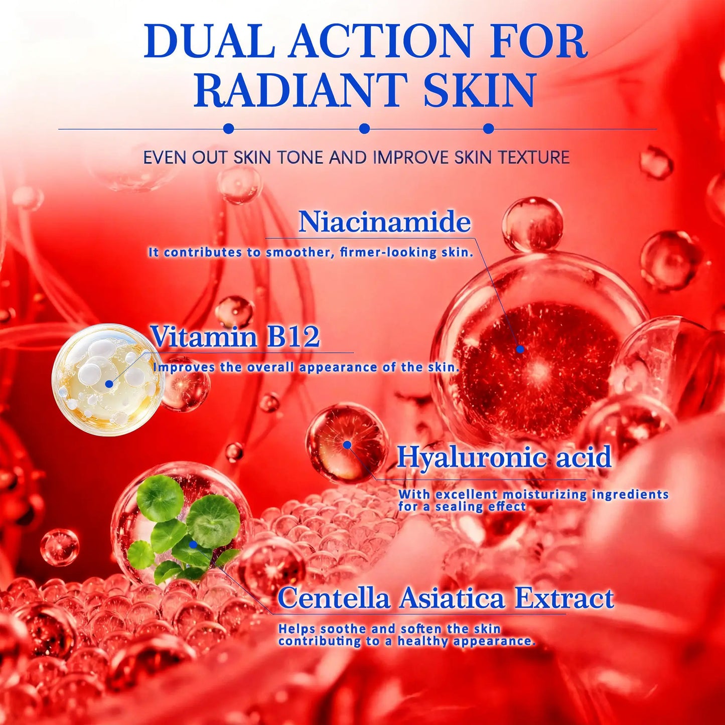 Tranexamic Acid + Golden Vitamin C Brightening Serum for Hyperpigmentation, Hydration & Anti-Aging