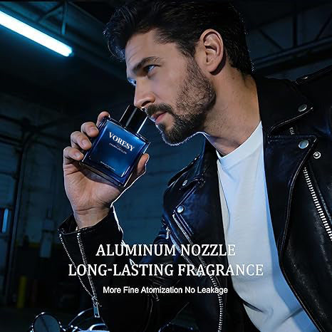 Gentlemen’s Fragrance Set with Marine Perfume, Club Gent’s Aroma & JADE BREEZE Cologne