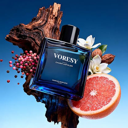Gentlemen’s Fragrance Set with Marine Perfume, Club Gent’s Aroma & JADE BREEZE Cologne