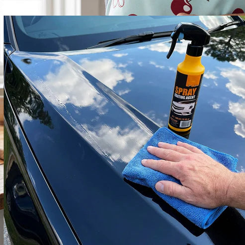 nano car coating spray - 300ml Fast-Acting Car Paint Polish & Sealant, Long-Lasting Hydrophobic Protection, Anti-Stain & Anti-Fading, Perfect for Daily Car Care