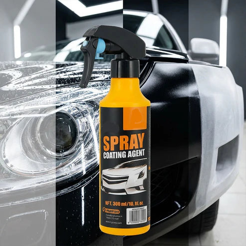 nano car coating spray - 300ml Fast-Acting Car Paint Polish & Sealant, Long-Lasting Hydrophobic Protection, Anti-Stain & Anti-Fading, Perfect for Daily Car Care