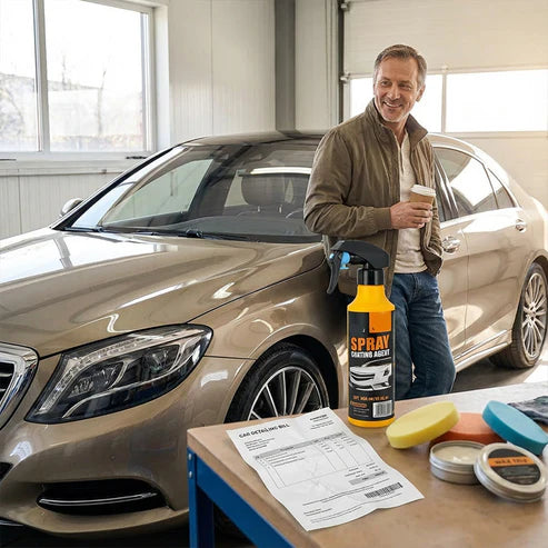 nano car coating spray - 300ml Fast-Acting Car Paint Polish & Sealant, Long-Lasting Hydrophobic Protection, Anti-Stain & Anti-Fading, Perfect for Daily Car Care